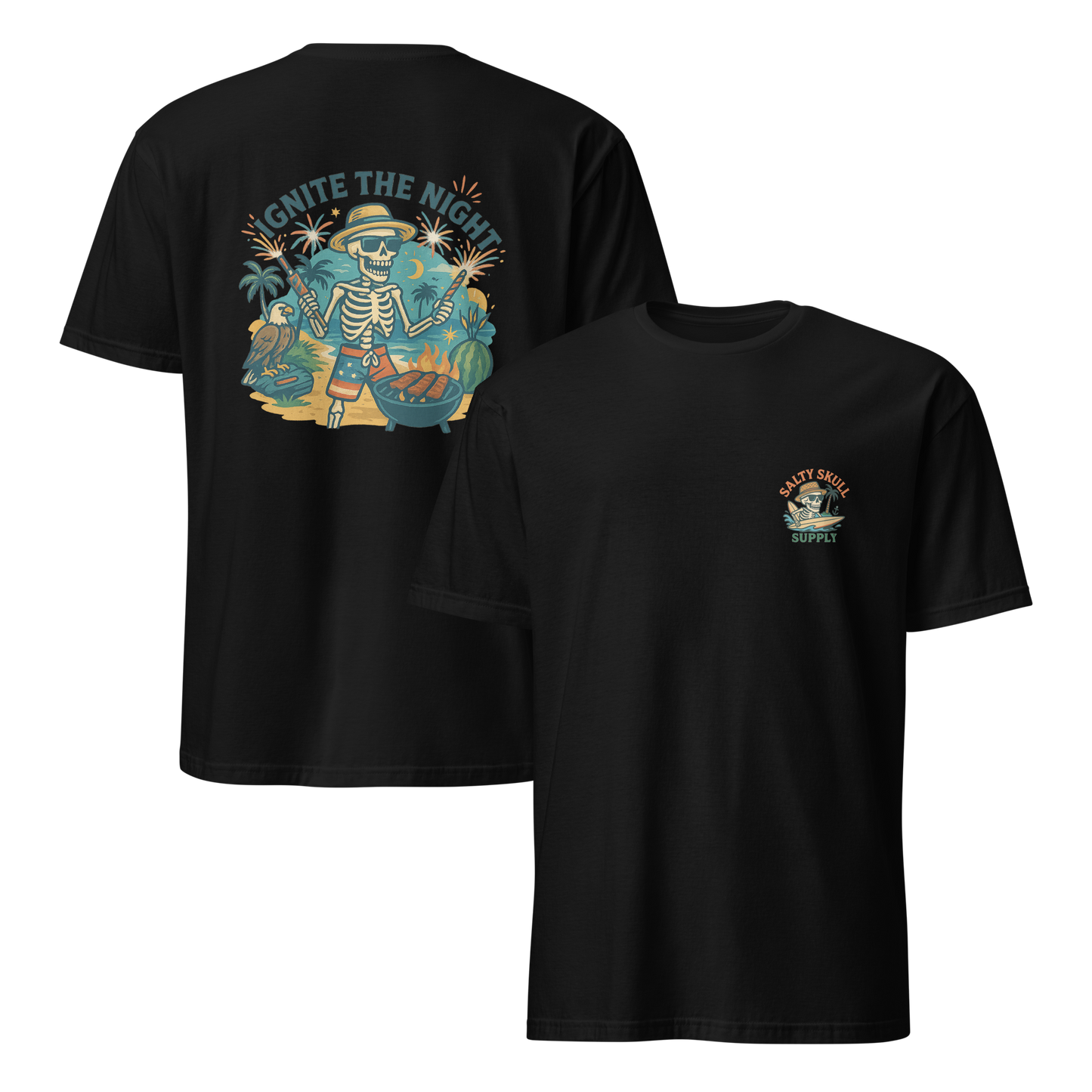 Ignite the Night – Unisex T-Shirt - By Salty Skull Supply