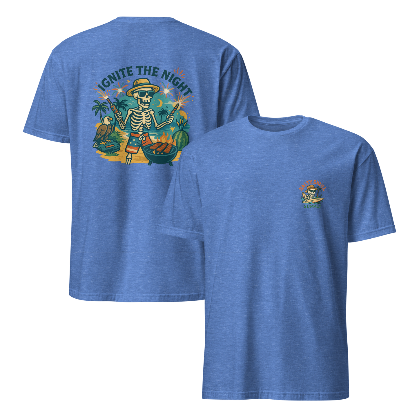 Ignite the Night – Unisex T-Shirt - By Salty Skull Supply