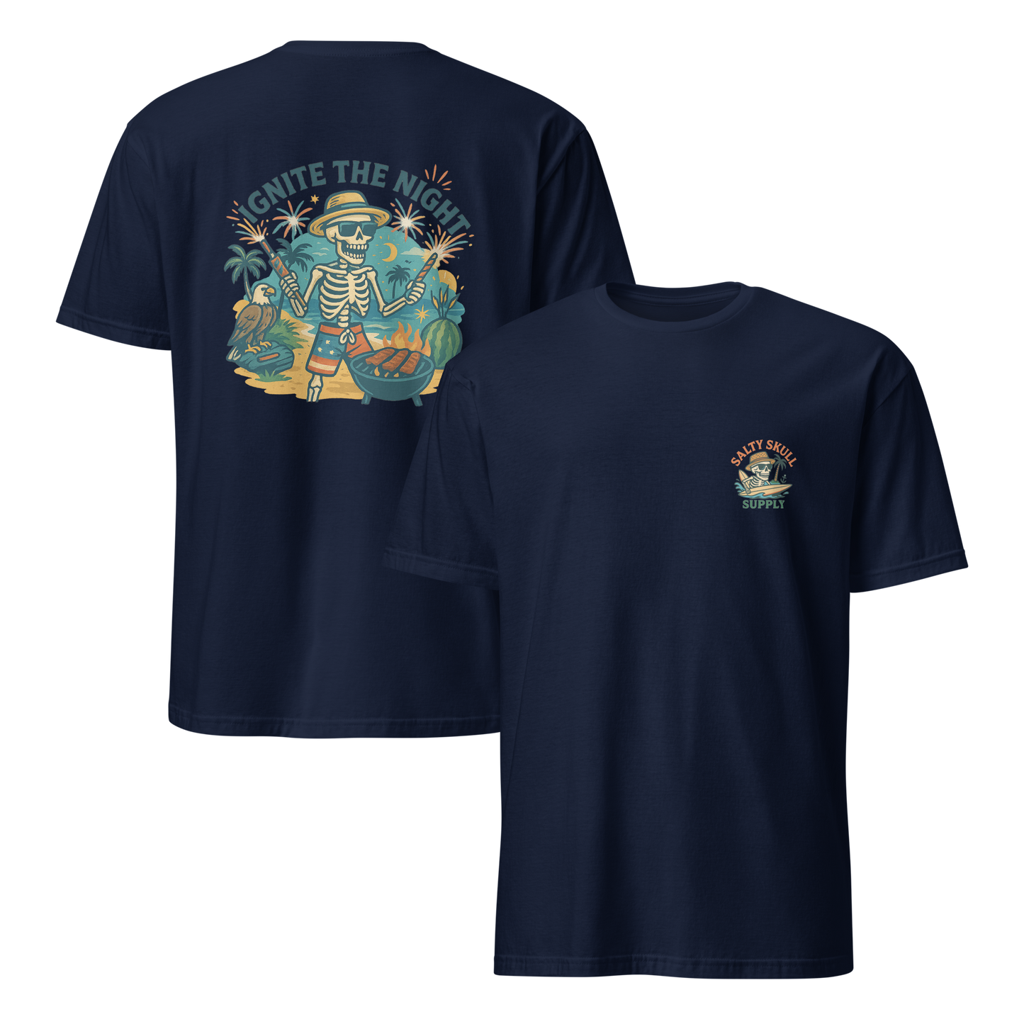 Ignite the Night – Unisex T-Shirt - By Salty Skull Supply