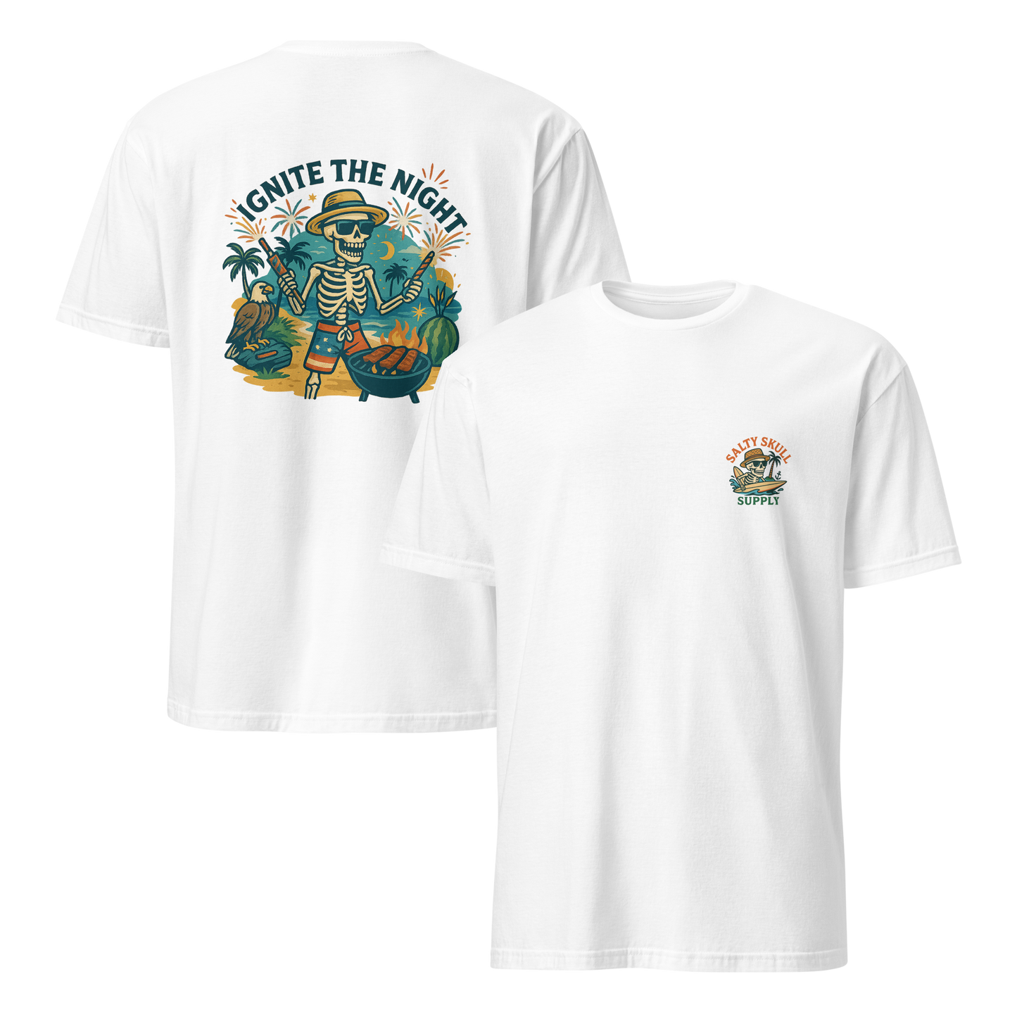 Ignite the Night – Unisex T-Shirt - By Salty Skull Supply