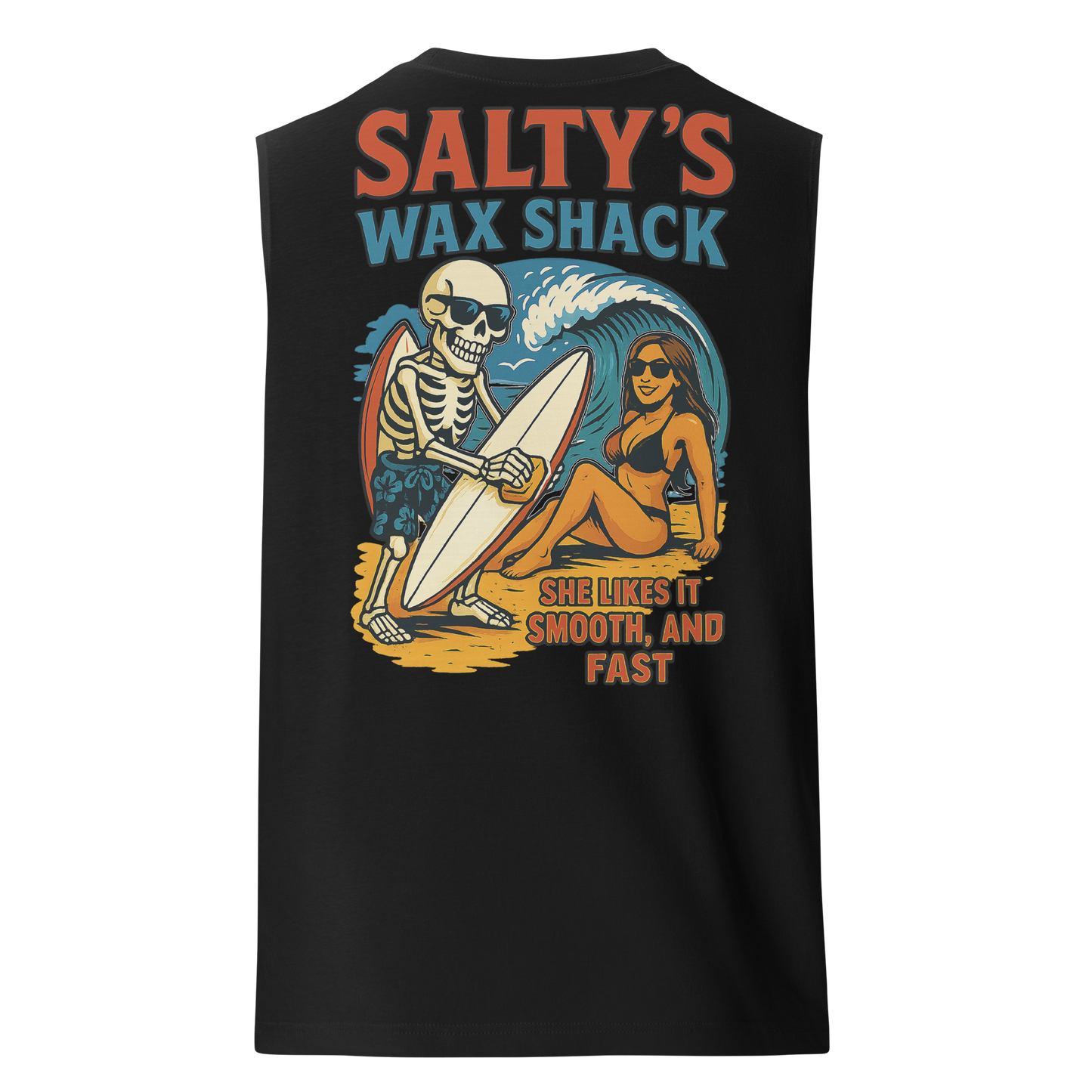 Salty’s Wax Shack Muscle Shirt