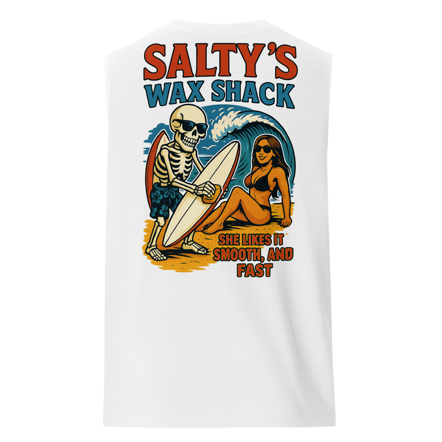 Salty’s Wax Shack Muscle Shirt