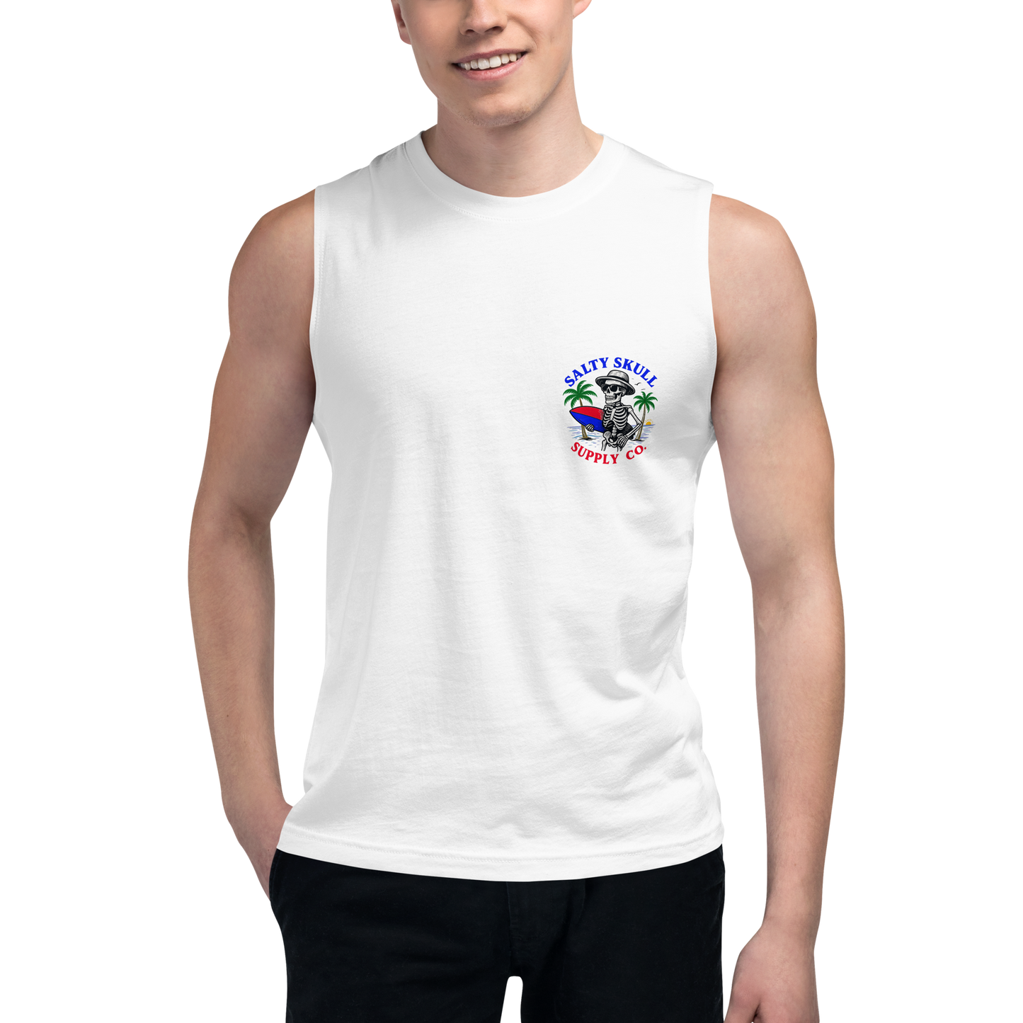 Salty’s Wax Shack Muscle Shirt
