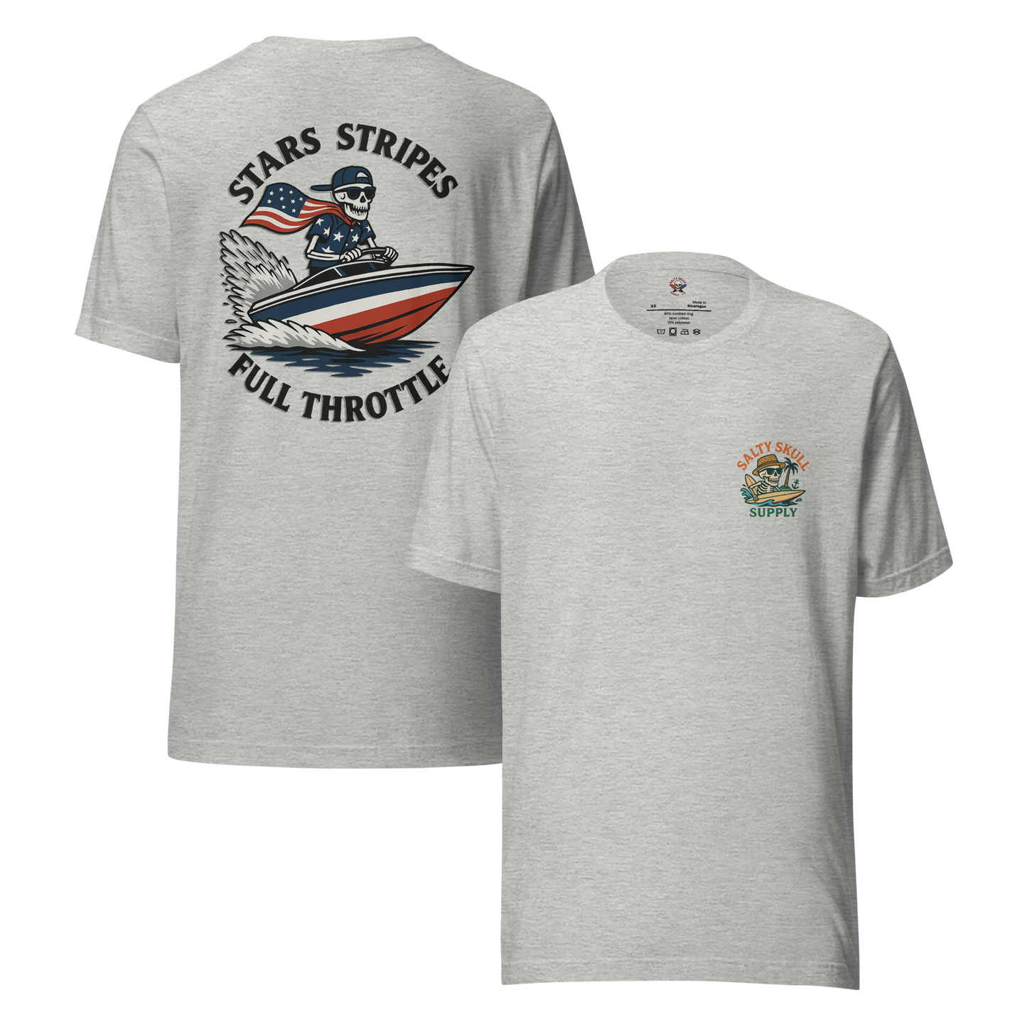Stars, Stripes, Full Throttle – T-Shirt