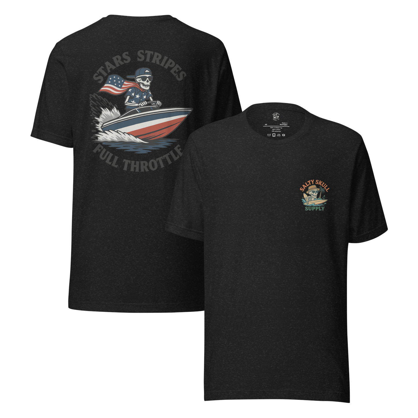 Stars, Stripes, Full Throttle – T-Shirt