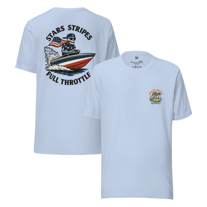 Stars, Stripes, Full Throttle – T-Shirt