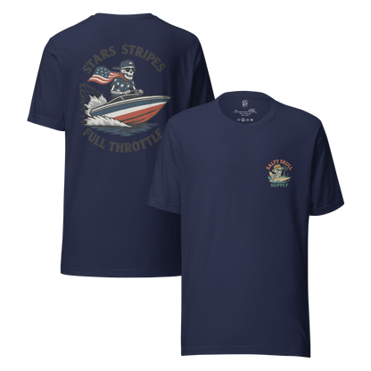 Stars, Stripes, Full Throttle – T-Shirt
