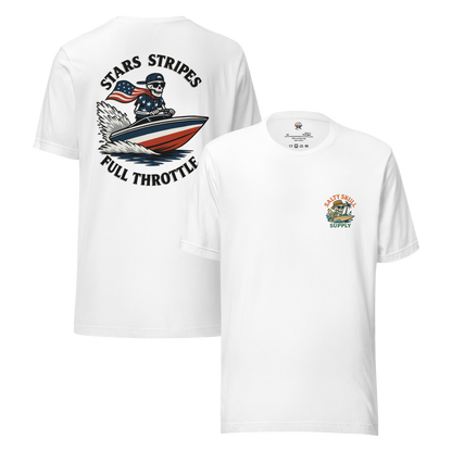 Stars, Stripes, Full Throttle – T-Shirt