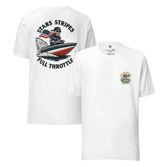 Stars, Stripes, Full Throttle – T-Shirt